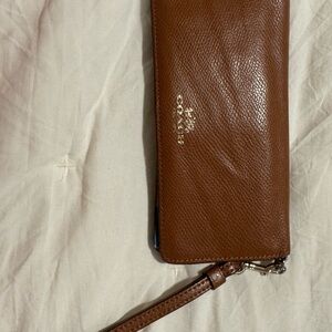 Coach Brown Leather Wallet